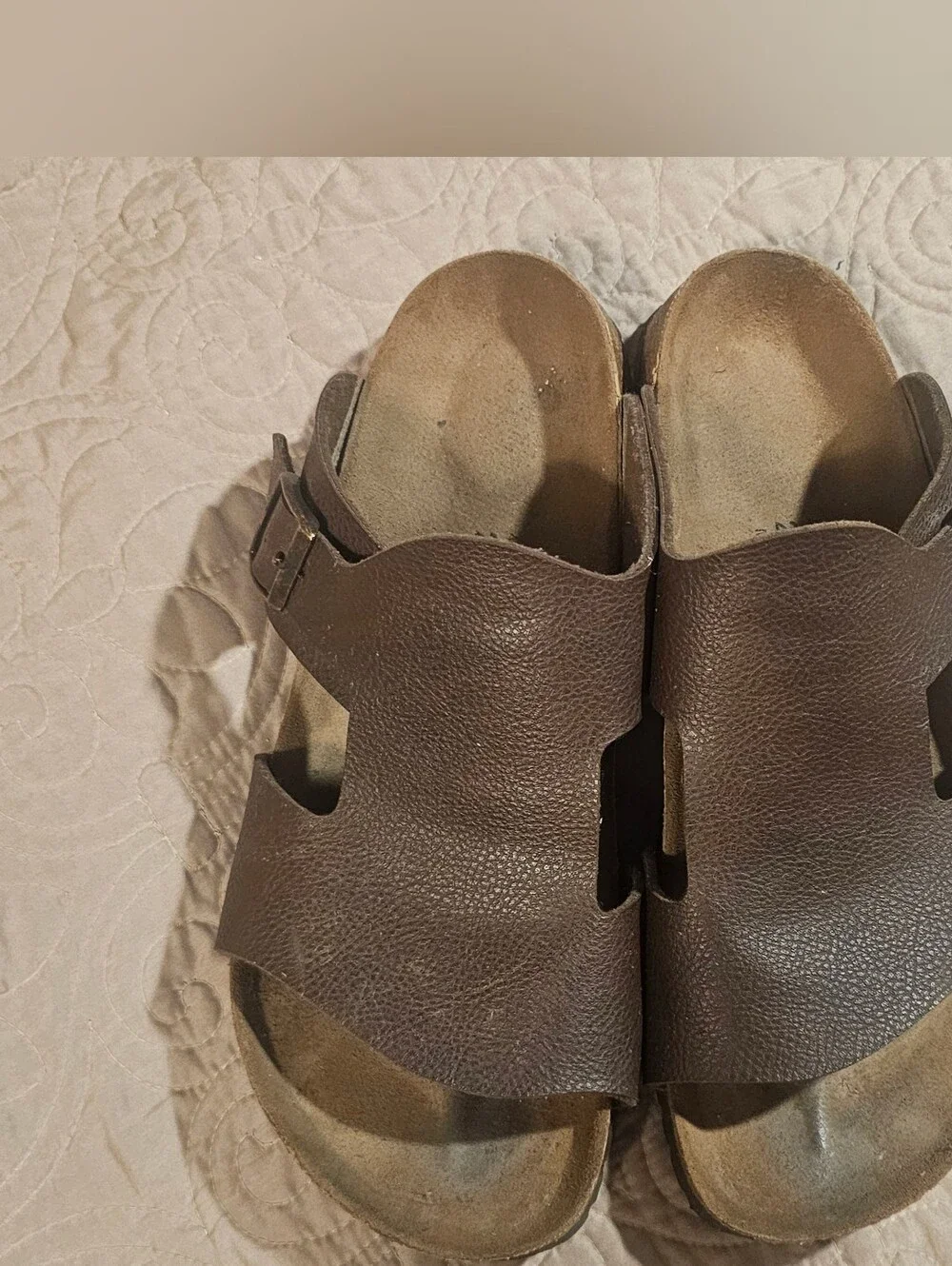 Men's Leather Birki's Birkenstock Leather Slides